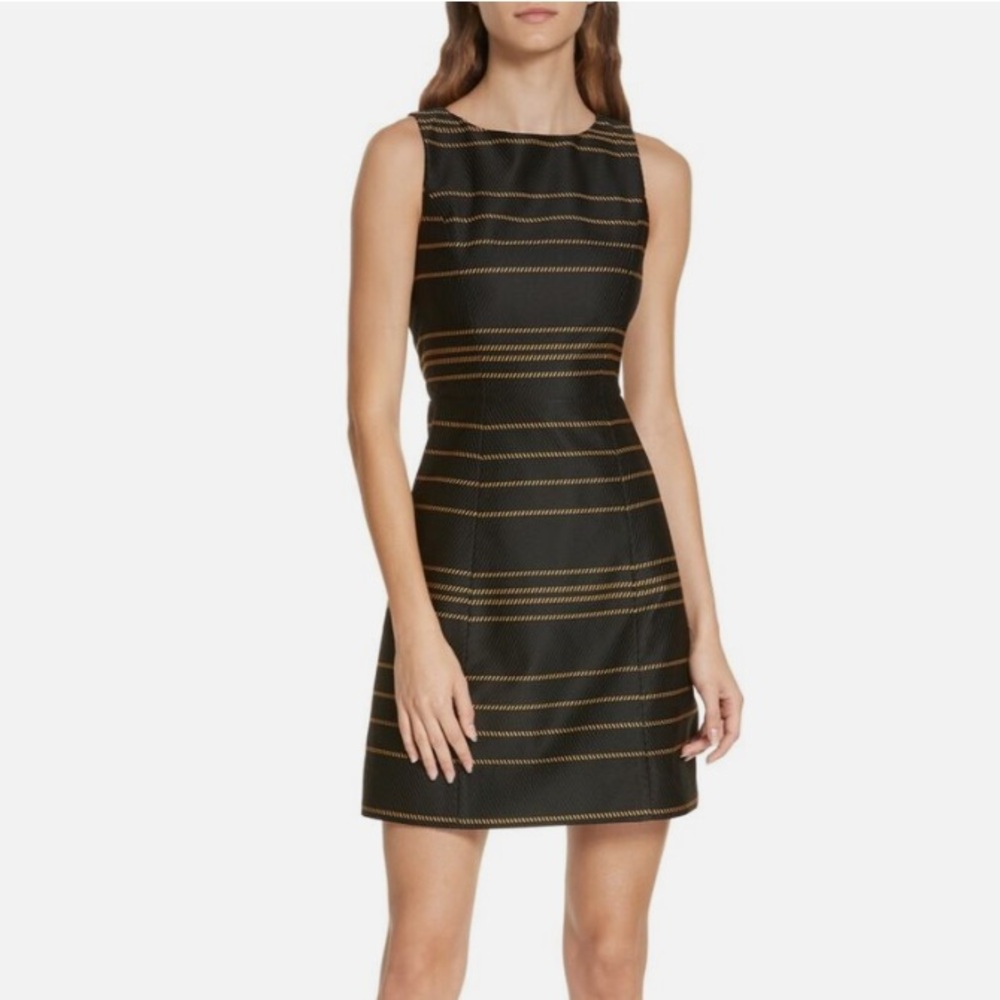 Alice + Olivia Lindsey Structured A-Line Dress